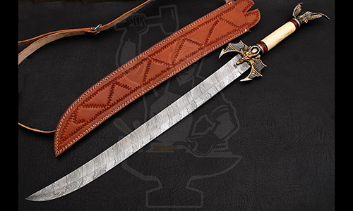 Damascus Collectible Dragon sword