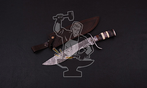 Damascus Bowie KNIFE