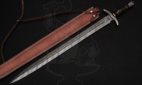 Damascus Celtic sword