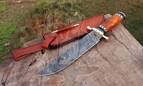 Damascus Bowie KNIFE