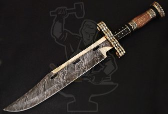 Damascus Bowie knives
