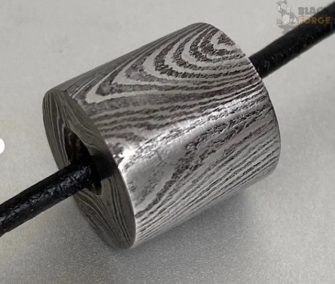 Damascus Steel Bead