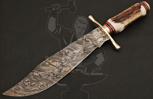 Damascus Bowie knives