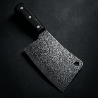 Damascus Cleaver