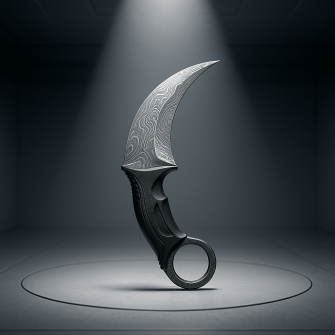 Damascus Karambit knives