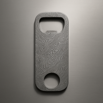 DAMASCUS BOTTLE OPENER