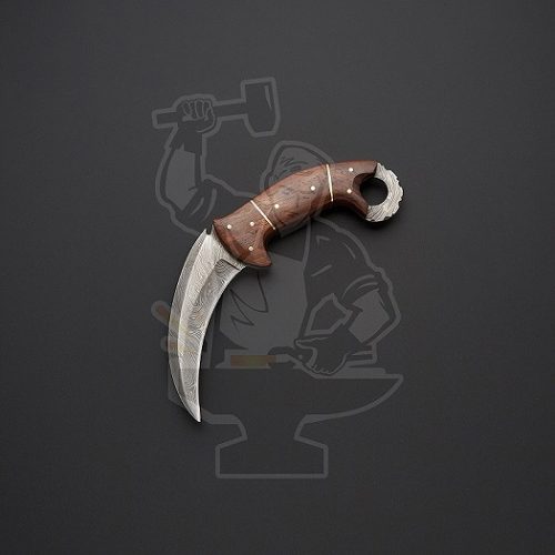 Damascus Karambit Knife