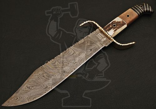 Damascus Bowie knives
