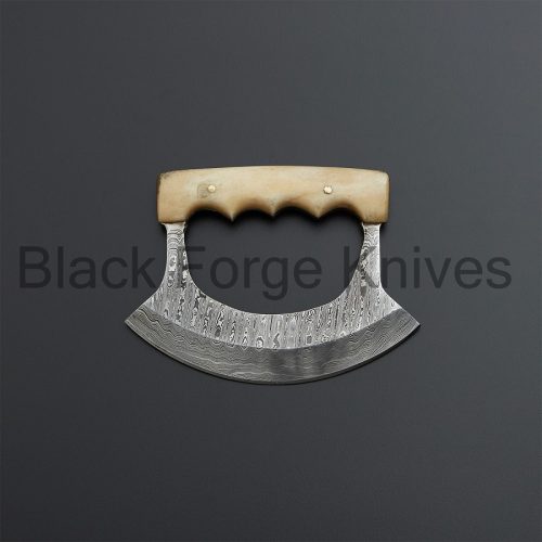 Damascus Ulu Knife