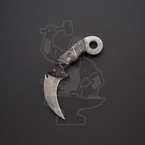 Damascus Karambit Knife