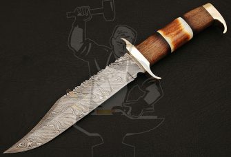 Damascus Bowie knives
