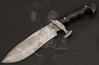 Damascus Bowie knives