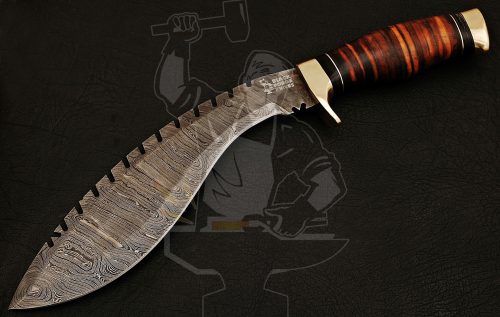 Damascus Bowie knives