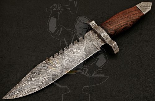 Damascus Bowie knives