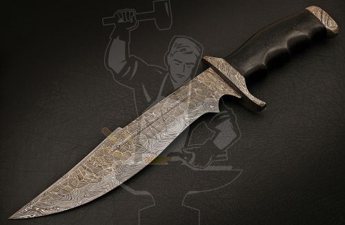 Damascus Bowie knives