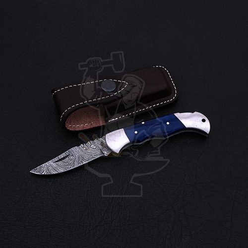 DAMASCUS FOLDING KNIFE