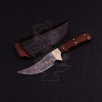 DAMASCUS SKINNER KNIFE
