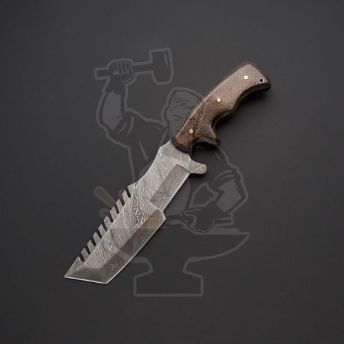 DAMASCUS TRACKER KNIFE