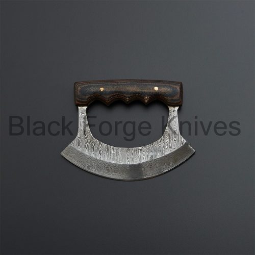 Damascus Ulu Knife