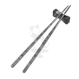 Damascus Chopsticks Pair