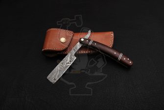 DAMASCUS STRAIGHT RAZOR