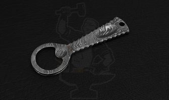 DAMASCUS BOTTLE OPENER