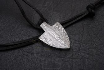 DAMASCUS PENDANT
