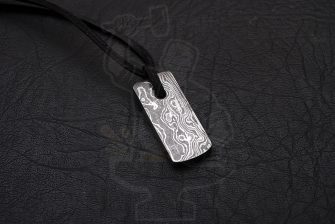 DAMASCUS PENDANT