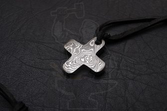 DAMASCUS PENDANT