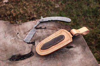 Damascus Straight razor
