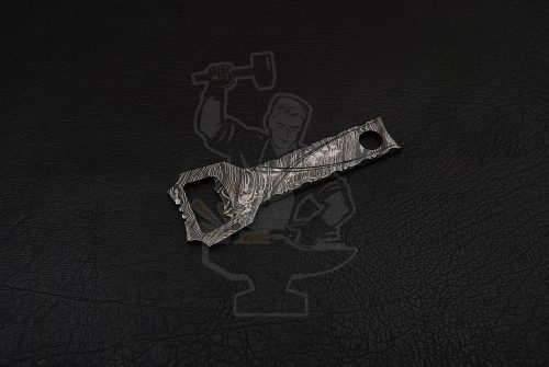 DAMASCUS BOTTLE OPENER