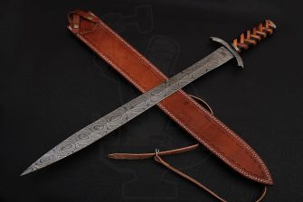 Damascus Celtic Sword