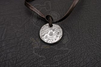DAMASCUS PENDANT