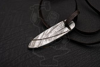 DAMASCUS PENDANT