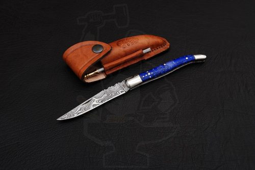 Damascus Laguiole Knife