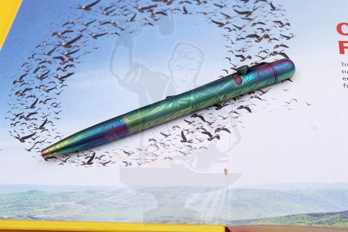 Damascus Anodized ballpoint Pen
