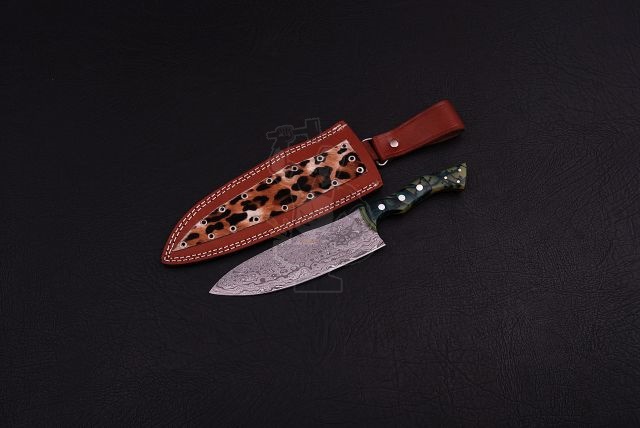 DAMASCUS KITCHEN KNIFE