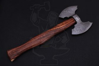 Damascus Double Head Tomahawk