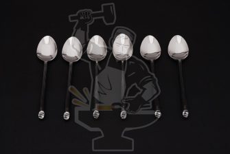 FORGED ARTISAN DESERT/BABAY SPOONS (06 PIECE)