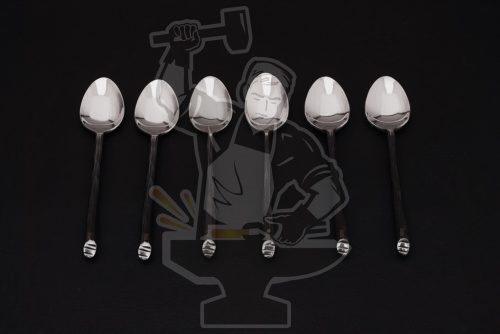 FORGED ARTISAN DESERT/BABAY SPOONS (06 PIECE)