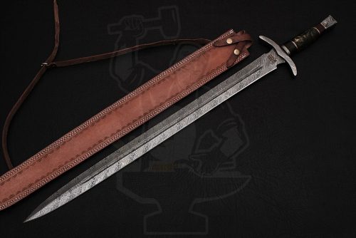 Damascus Celtic sword