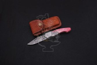 DAMASCUS FOLDING KNIFE