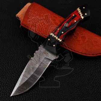 Damascus SKINNER KNIFE