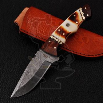 Damascus SKINNER KNIFE
