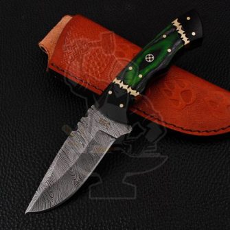 Damascus SKINNER KNIFE