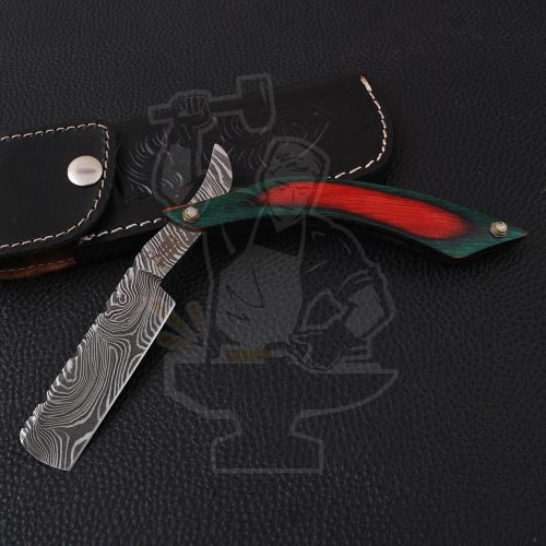 DAMASCUS STRAIGHT RAZOR
