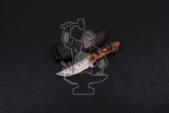 Damascus SKINNER KNIFE