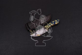Damascus SKINNER KNIFE