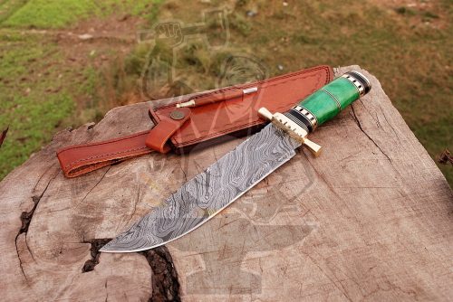 Damascus Steel Bowie