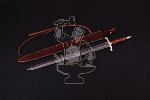 Damascus Celtic sword